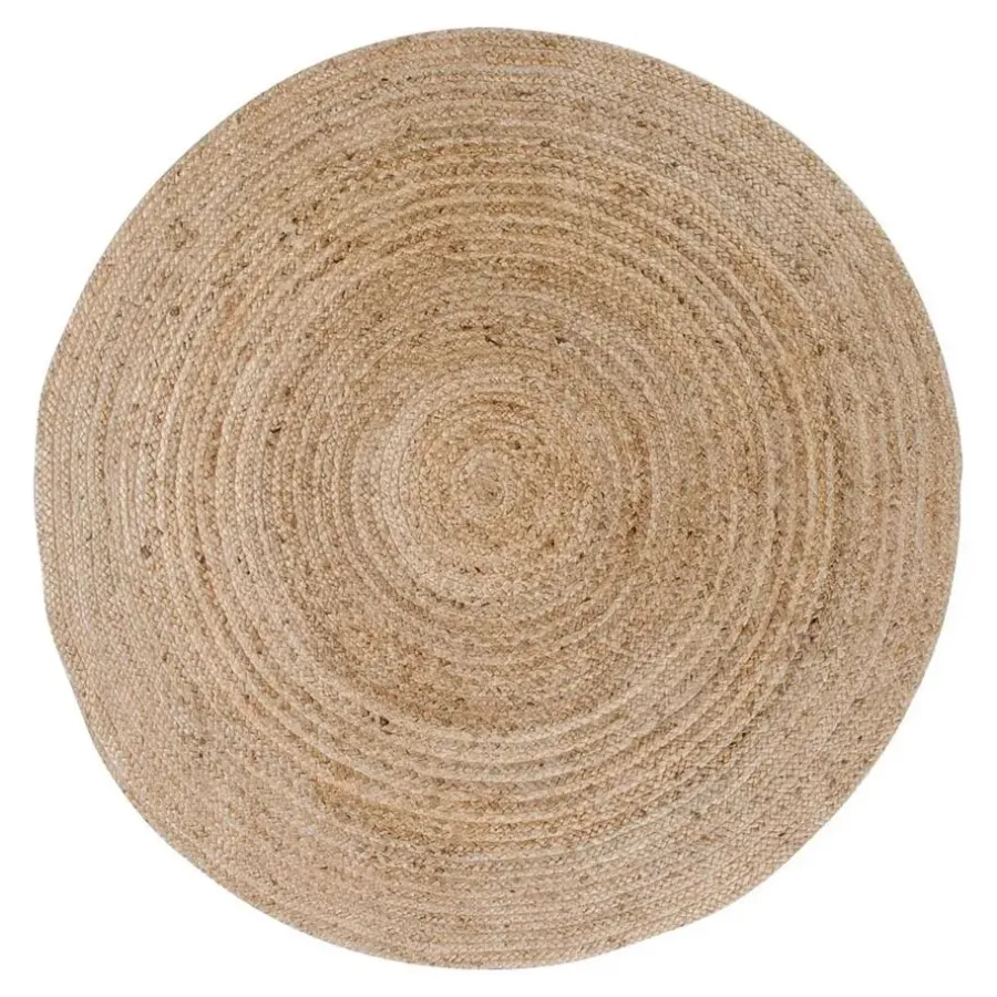 Jute Vloerkleden|Ronde Vloerkleden-House Nordic Vloerkleed Ø180cm Jute - Naturel - Kleed Bombay