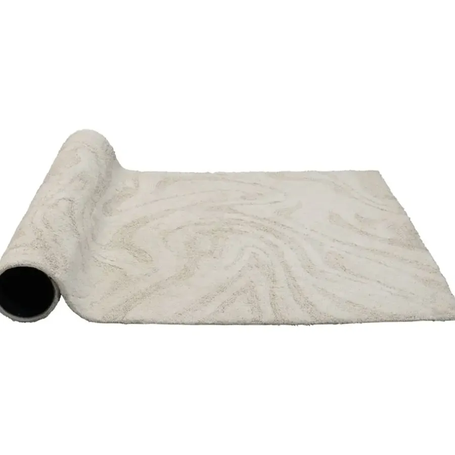 Vloerkleden|Laagpolige Vloerkleden-Leen Bakker Vloerkleed Delhi - wit - 120x170 cm