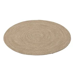 Ronde Vloerkleden-Leen Bakker Vloerkleed Fairford - naturel - Ø100 cm