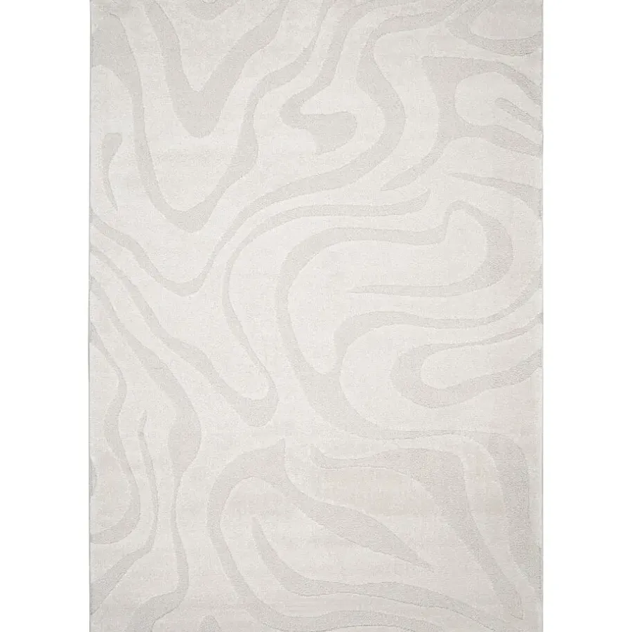 Vloerkleden|Laagpolige Vloerkleden-Leen Bakker Vloerkleed Isala - crème - 160x230 cm