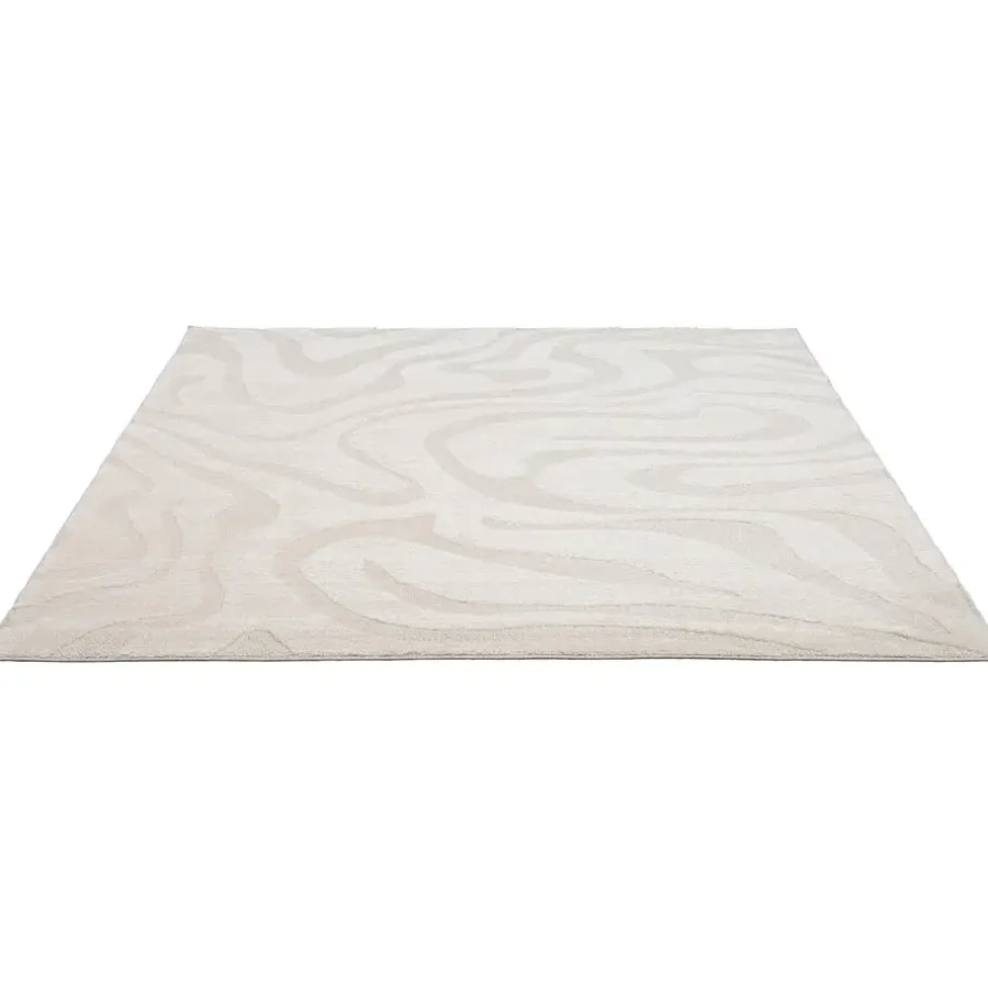Vloerkleden|Laagpolige Vloerkleden-Leen Bakker Vloerkleed Isala - crème - 160x230 cm
