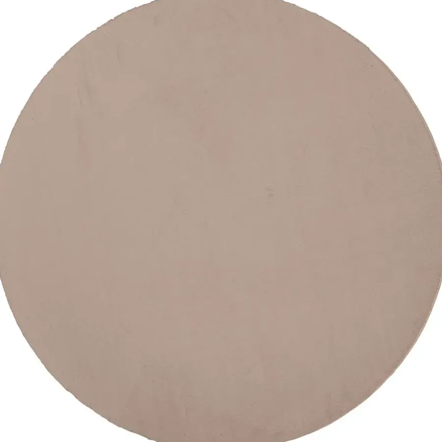 Vloerkleden|Laagpolige Vloerkleden-Leen Bakker Vloerkleed Lilly - blush -Ø160