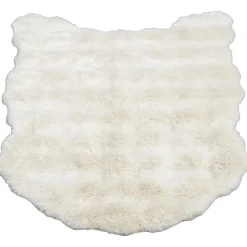 Hoogpolige Vloerkleden-Leen Bakker Vloerkleed Polar - crème - 60x90 cm