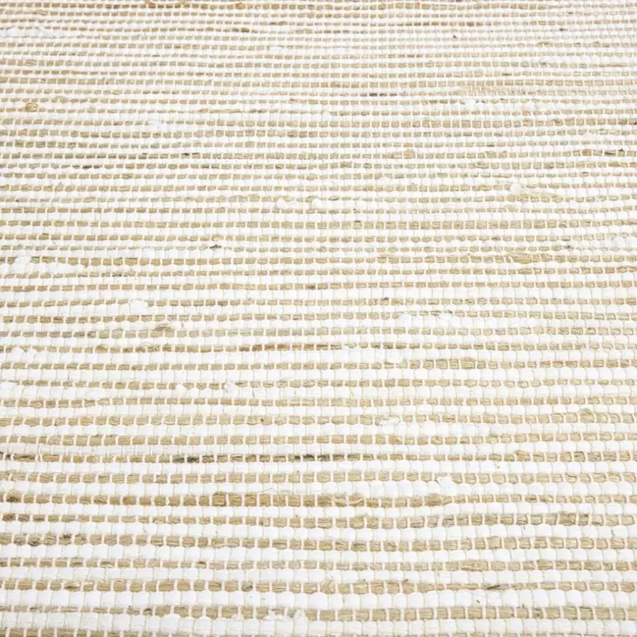 Vloerkleden Kinderkamer|Jute Vloerkleden-Leen Bakker Vloerkleed Sahil - wit - 90x150 cm
