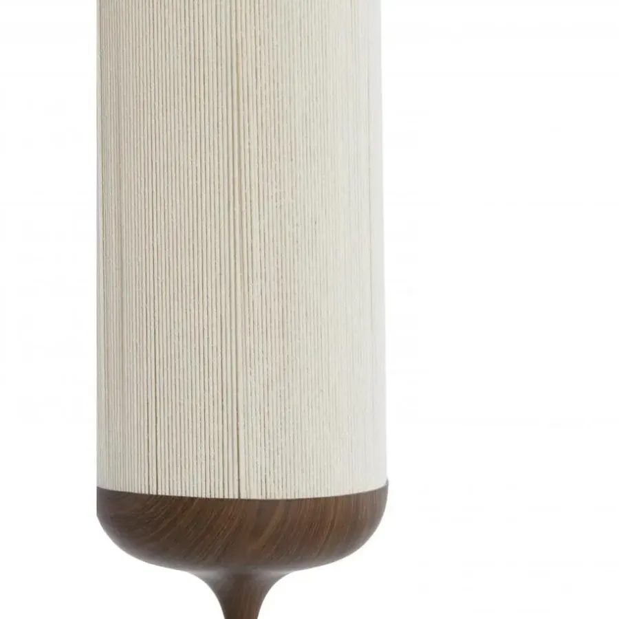 Light & Living Vloerlamp Dania - Crème/Bruin - Ø23x159cm