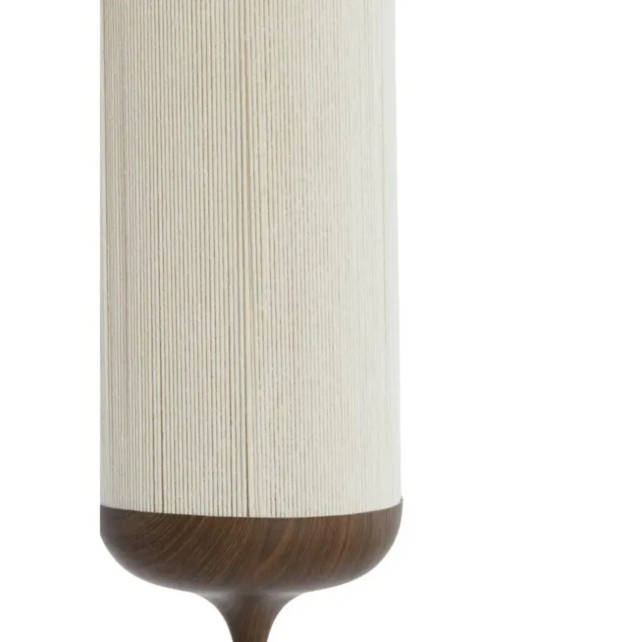 Light & Living Vloerlamp Dania - Crème/Bruin - Ø23x159cm