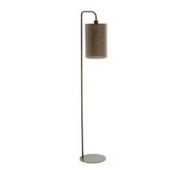 Light & Living Vloerlamp Donio - Bruin - 33.5x28x155cm