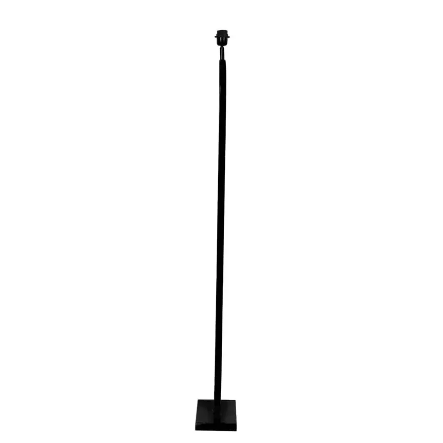 Staande Lampen-Light & Living Vloerlamp Jamiri - Zwart - 30x15x142cm