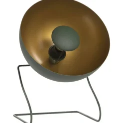 Staande Lampen-Leen Bakker Vloerlamp Lumen groen metaal E14 29x35x25 cm