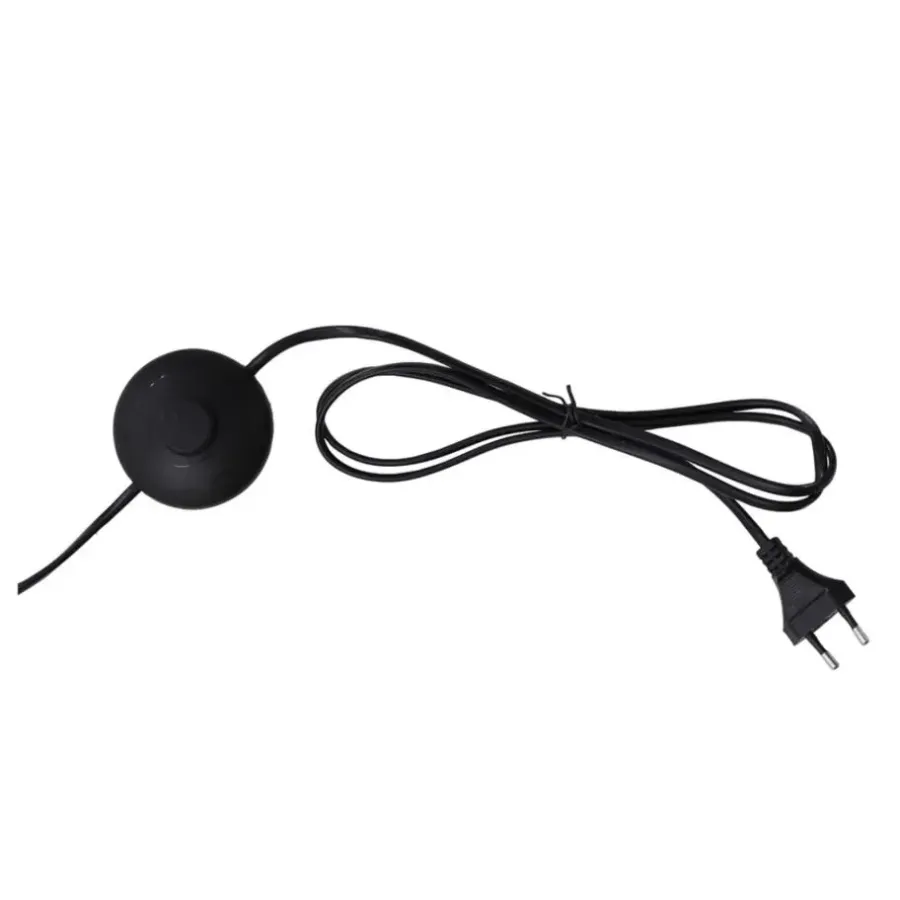 Staande Lampen-Light & Living Vloerlamp Rakel - Zwart - 45x28x160cm
