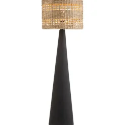 Leen Bakker Vloerlamp Rita E27 - naturelkleur - 115xØ36 cm