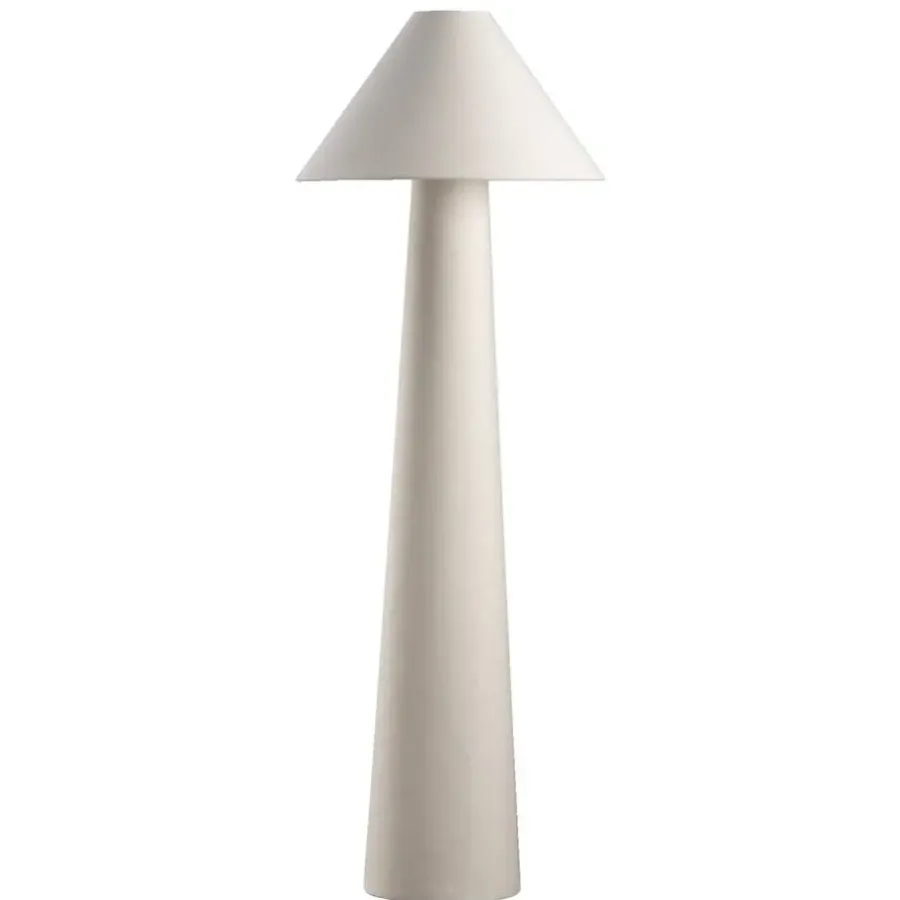 Leen Bakker Vloerlamp Skye - beige - Ø50x140 cm