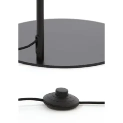Light & Living Vloerlamp Solna - Zwart - 45x29.5x160cm