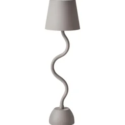 Tafellampen-Leen Bakker VOUGA - Tafellamp - Beige - Aluminium/IJzer