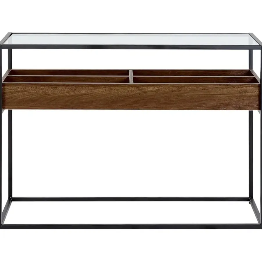 Beliani WACO - Consoletafel - Zwart - Metaal