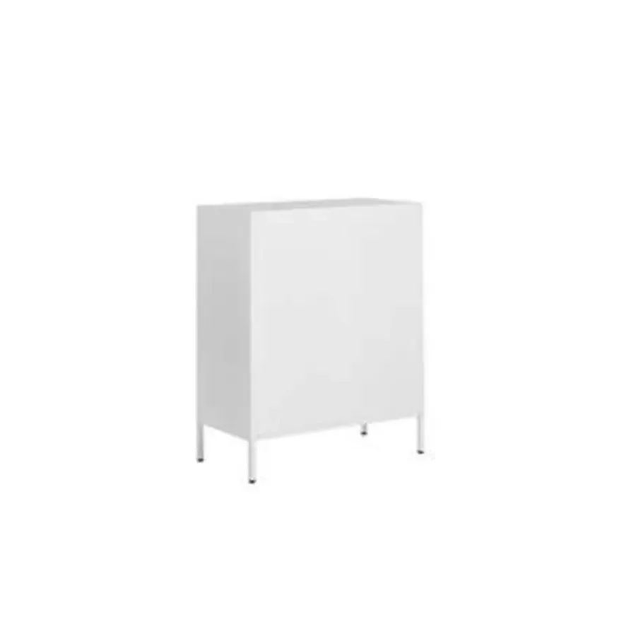 Beliani WAKATIPU - Sideboard - Wit - Staal