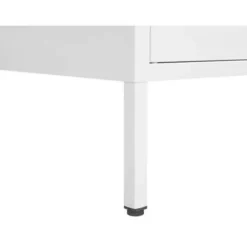 Beliani WAKATIPU - Sideboard - Wit - Staal