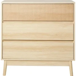 Ladekasten|Ladekasten-Leen Bakker WALES - Ladekast 3 lades - Lichte houtkleur - MDF