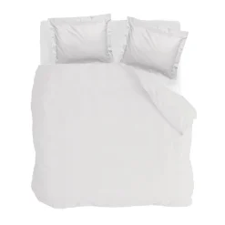 Dekbedovertrekken|Lits-Jumeaux Dekbedovertrekken-Walra - Dekbedovertrek Forever Cotton - 240x220 cm - Wit