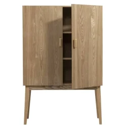 Wandkasten-Leen Bakker Wandkast Enea - essen naturel - 150x100x40 cm