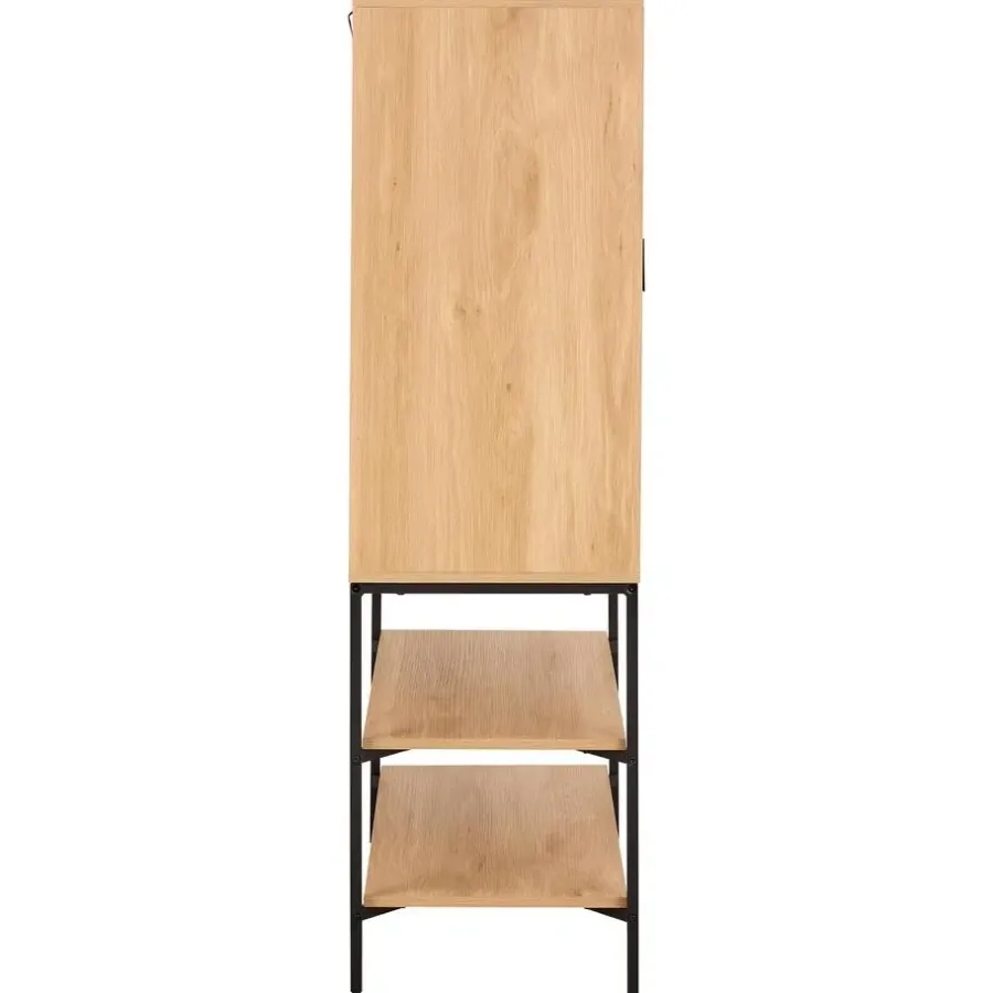 Giga Living Wandkast Naturel Eikenlook - 80x40x140cm - Juna