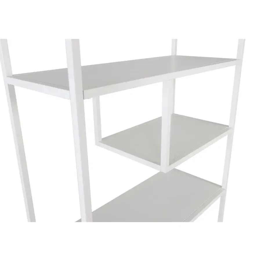 Fjôrd Wandkast Wit Staal - 85x35x190cm - Staal