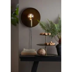 Light & Living Wandlamp Disc - Goud - Ø30cm