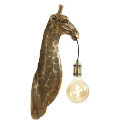 Light & Living Wandlamp Giraffe - Antiek Brons - 20.5x19x61cm