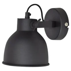 Wandlampen-Urban Interiors Wandlamp Industrial Large Ø14cm Vintage black