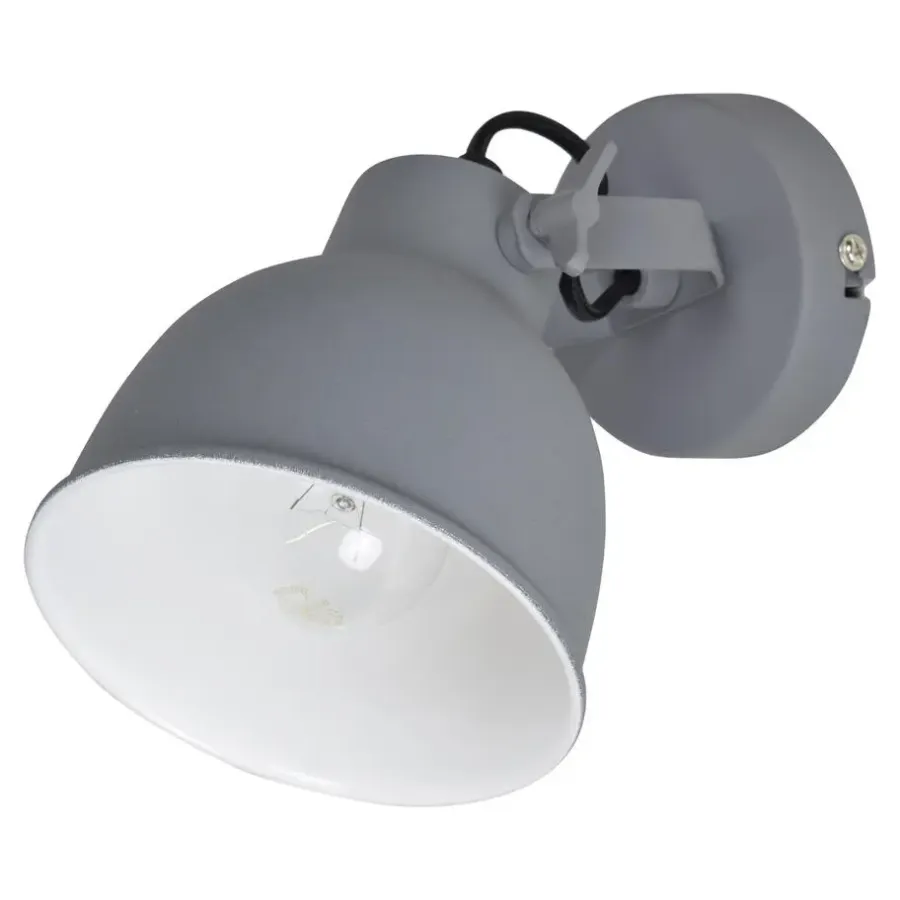 Wandlampen-Urban Interiors Wandlamp Industrial Large Ø14cm Vintage grey