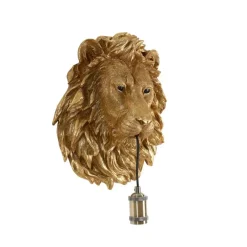 Light & Living Wandlamp Lion - Brons - 33.5x19x40.5cm