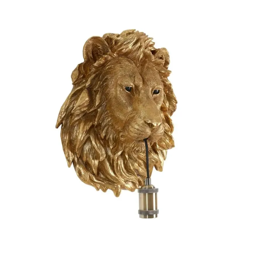 Light & Living Wandlamp Lion - Brons - 33.5x19x40.5cm