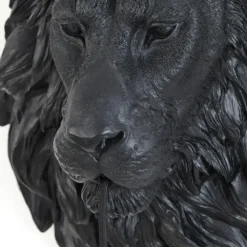Light & Living Wandlamp Lion - Zwart - 33.5x19x40.5cm