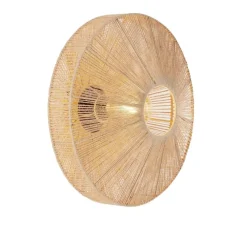 Light & Living Wandlamp Lyra - Bruin - Ø43cm