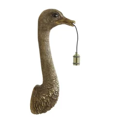 Light & Living Wandlamp Ostrich - Brons - 25x19x72cm