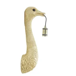Light & Living Wandlamp Ostrich - Goud - 18x15,5x57,5cm