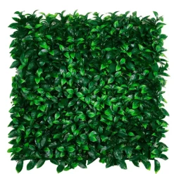 Gardenwize Wandpanelen kunsthaag laurierblad - set van 4 - 50x50x4cm
