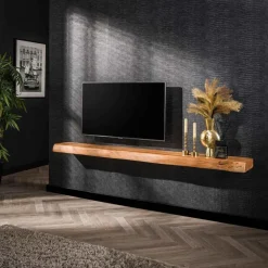 Wandplanken-Giga Living Wandplank Acaciahout 200cm - 200x25x8cm - Plank Tree