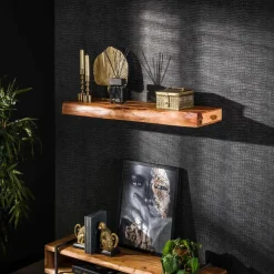 Wandplanken-Giga Living Wandplank Acaciahout 100cm - 100x25x8cm - Plank Tree