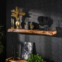 Giga Living Wandplank Acaciahout 150cm - 150x25x8cm - Plank Tree