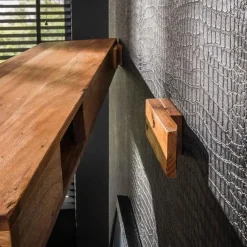 Giga Living Wandplank Acaciahout 150cm - 150x25x8cm - Plank Tree
