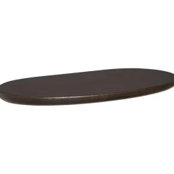 Wandplanken-Leen Bakker Wandplank Daan - donkerbruin essenhout - 40x18 cm