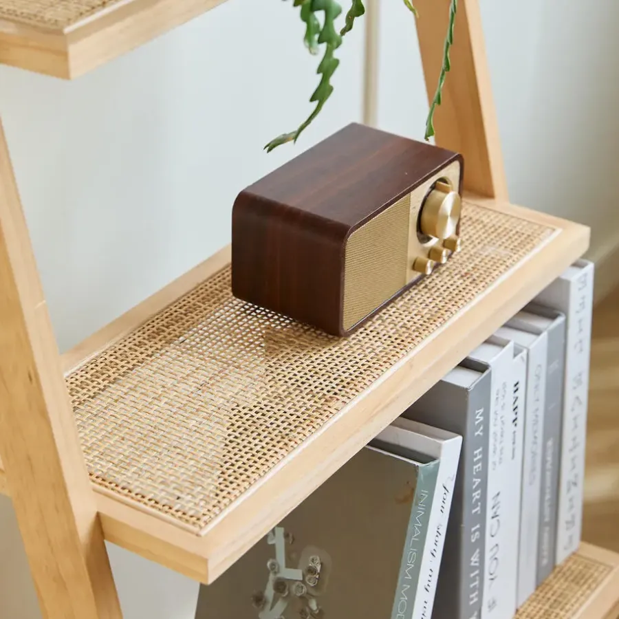 Nordlys Wandplank Ladder van Massief Natuurlijk Hout