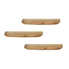 Wandplanken-StarFurn Wandplank Naturel - Set van 3 - 60x20x15cm - Gusta