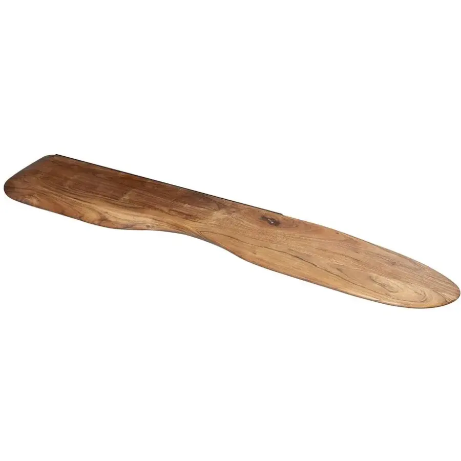 Giga Living Wandplank Naturel Acaciahout - 120x20x4cm - Organic