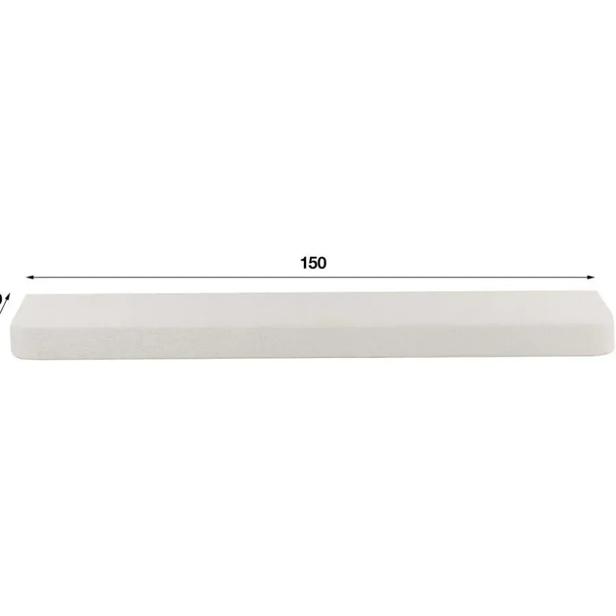 Emob Wandplank Solero 150 cm-marmer composiet