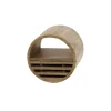 Emob Wandplank Wes ø30x25 cm-zandkleurig mangohout