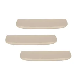 Wandplanken-StarFurn Wandplank Zand - Set van 3 - 60x20x15cm - Gusta