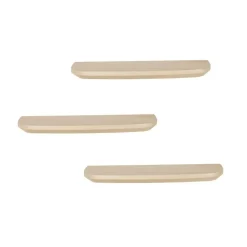 Wandplanken-StarFurn Wandplank Zand - Set van 3 - 60x20x15cm - Gusta
