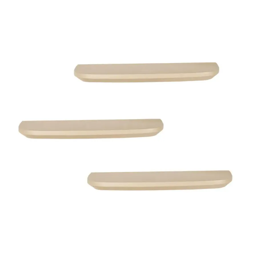 Wandplanken-StarFurn Wandplank Zand - Set van 3 - 60x20x15cm - Gusta